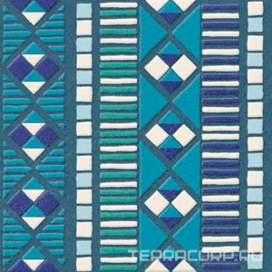 Керамическая плитка Kerama Marazzi  Шавен Декор Шавен 3 матовый 20x20x0,69 Комбинированный 