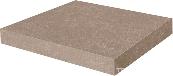 Ступень угловая клееная Касабланка HP бежевый матовый обрезной 33x33x0,9