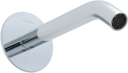 Излив для набора воды в ванну, встраиваемый в стену, 157мм, (цв.хром),  ZZ Allen Brau Priority 5.31A18-00