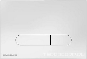 Клавиша смыва для системы инсталляции серии "PRO", цвет белый глянцевый ZZ