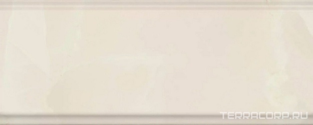 Бордюр Махкама бежевый светлый глянцевый обрезной 30x12x1,3