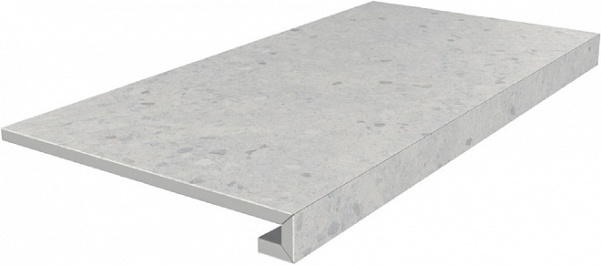 Ступени Kerama Marazzi Терраццо серый светлый кл. ст. гр. 33х60 ZZ Серый, фото 3