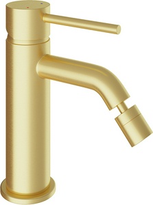 Смеситель для биде, без д/к, (цв.шлифованное золото),  ZZ Aqueduto Cano CAN0550