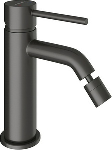 Смеситель для биде, без д/к, (цв.оружейная сталь),  ZZ Aqueduto Cano CAN0545