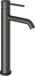Смеситель для раковины L, Высокий, без д/к, (цв.оружейная сталь), Cano ZZ