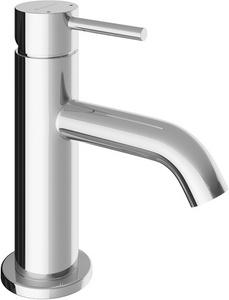 Смеситель для раковины S, без д/к, (цв.хром),  ZZ Aqueduto Cano CAN0100