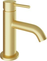 Смеситель для раковины S, без д/к, (цв.шлифованное золото), Cano ZZ