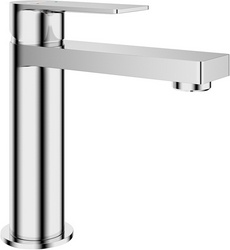 Смеситель для раковины M, без д/к, (цв.хром), GEOMETRICO ZZ