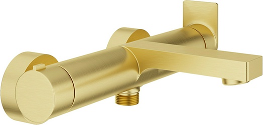 Смеситель для ванны, (цв.шлифованное золото), GEOMETRICO ZZ