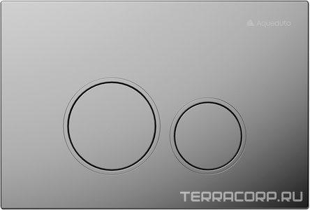 Компл.: унитаз подв.,безободк,Tornado 520х365мм,цв.белый гл, сиденье с микролиф,,инстал. д/унит., крепёж, клавиша смыва Circulo цв.хром,  ZZ Aqueduto Macio Plus AQDS145T