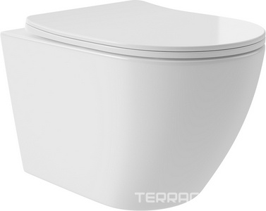 Компл.: унитаз подвесн,смыв Tornado,520х365мм,цв.белый глянц.,сиденье с микрол, инстал.д/унит,крепёж, клавиша смыв RETANGULO цв.белый гл.,  ZZ Aqueduto Ovo Plus AQDS128T