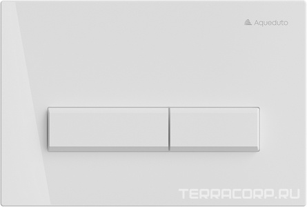 Компл.: унитаз подвесн,смыв Tornado,520х365мм,цв.белый глянц.,сиденье с микрол, инстал.д/унит,крепёж, клавиша смыв RETANGULO цв.белый гл.,  ZZ Aqueduto Ovo Plus AQDS128T