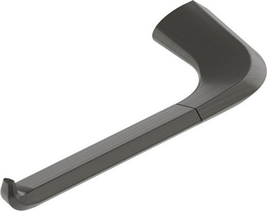 Держатель туал.бумаги, открытый, (цв.оружейная сталь),  ZZ Cezares Liner LINER-PH-GM