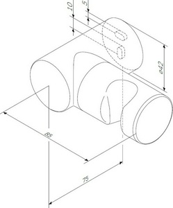 Держатель для душа, хром AMPM Универсал F0500864