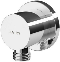 Шланговое подсоединение, подключение 1/2, встраив. в стену, хром ZZ