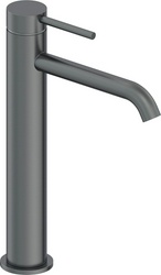 Смеситель для раковины, Высокий, без д/к, (цв.оружейный металл), Y-LINE ZZ