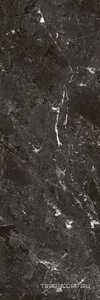 Керамическая плитка Kerama Marazzi Тубкаль  чёрный глянцевый обрезной 30x89,5x0,9 Черный 