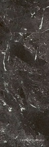 Керамическая плитка Kerama Marazzi Тубкаль  чёрный глянцевый обрезной 30x89,5x0,9 Черный 