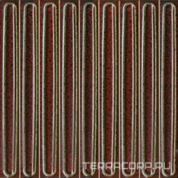 Декор чипсет Далия красный тёмный глянцевый 20x20x0,95