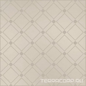 Керамическая плитка Kerama Marazzi Бахия Декор  1 серый светлый глянцевый 9,8x9,8x0,7 Серый 