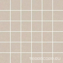 Декор Рабат мозаичный бежевый матовый обрезной 30x30x0,9