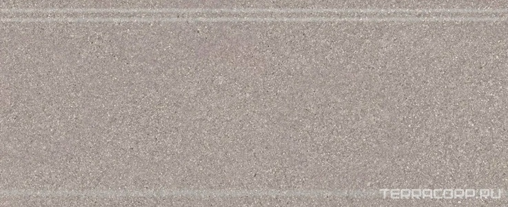 Керамическая плитка Kerama Marazzi Рабат Бордюр  серый матовый обрезной 30x12x1,3 Серый 