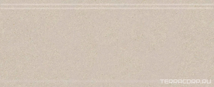 Керамическая плитка Kerama Marazzi Рабат Бордюр  бежевый матовый обрезной 30x12x1,3 Бежевый 
