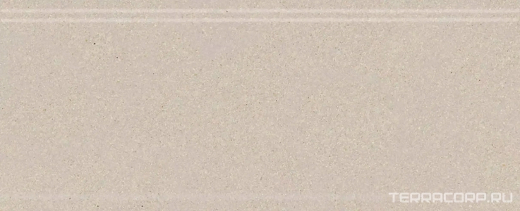 Керамическая плитка Kerama Marazzi Рабат Бордюр  бежевый матовый обрезной 30x12x1,3 Бежевый 