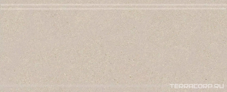 Керамическая плитка Kerama Marazzi Рабат Бордюр  бежевый матовый обрезной 30x12x1,3 Бежевый 