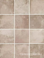 Спартель бежевый матовый 29,8х39,8 из 12 частей 9,8x9,8x0,7