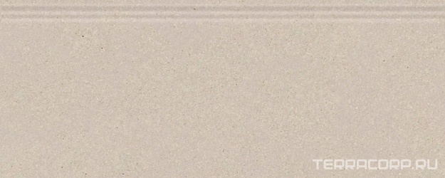 Плинтус Рабат бежевый матовый обрезной 30x12x1,3