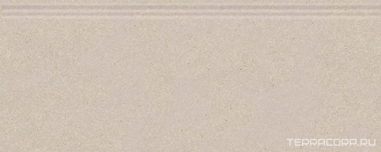 Керамическая плитка Kerama Marazzi Рабат Плинтус  бежевый матовый обрезной 30x12x1,3 Бежевый 
