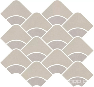 Керамическая плитка Kerama Marazzi Таделакт Декор  наборный серый светлый, серый матовый обрезной 30x28x0,9 Комбинированный 