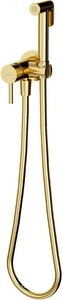 Гигиенический душ встраиваемый, с внутренней частью, со смесителем, цв.PVD брашированное золото Sancos Etna SC9033BG