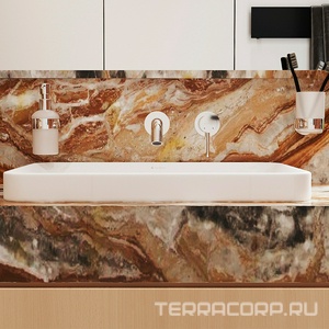 Дозатор настенный, (цв.хром / стекло мат.),  ZZ Aqueduto PONTO PON0400