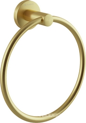 Полотенцедержатель-кольцо, (цв.шлифованное золото), PONTO ZZ