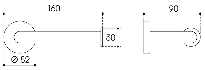 Держатель для туалетной бумаги (цв.шлифованное золото),  ZZ Aqueduto PONTO PON0950