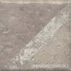 Декор Спартель 5 серый матовый 9,8x9,8x0,7