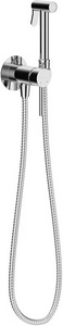 Смеситель совмещённый с гигиеническим душем, готовый комплект: лейка, шланг, скрытая часть, (цв.хром),  ZZ Aqueduto PUREZA PUR0200