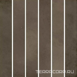 Декор Фес мозаичный коричневый глянцевый 15x15x0,77