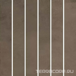 Керамическая плитка Kerama Marazzi Фес Декор  мозаичный коричневый глянцевый 15x15x0,77 Коричневый 