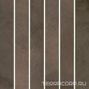 Керамическая плитка Kerama Marazzi Фес Декор  мозаичный коричневый глянцевый 15x15x0,77 Коричневый 