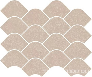 Декор Касабланка наборный бежевый светлый матовый обрезной 30x25x0,9