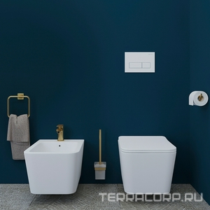 Держатель для туалетной бумаги (цв.шлифованное золото),  ZZ Aqueduto RESPINGO RES0950