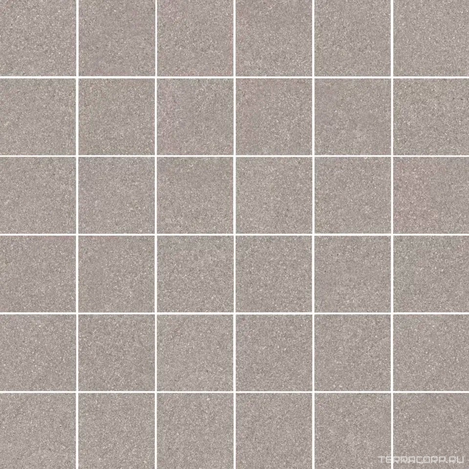 Керамическая плитка Kerama Marazzi Рабат Декор мозаичный серый матовый обрезной 30x30x0,9 Серый, фото 7
