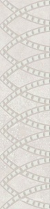 Керамическая плитка Kerama Marazzi Литос Бордюр  серый светлый матовый обрезной 30x7,2x0,9 Серый 