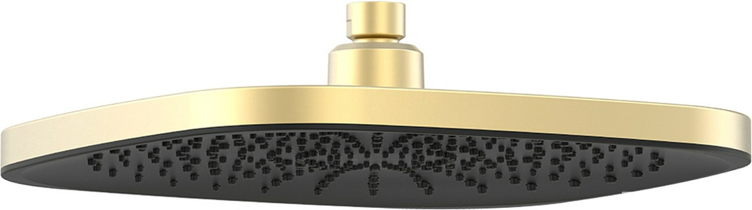 Верхний душ  255х255мм, (цв.шлифованное золото),  ZZ Aqueduto Chuva CHU1050
