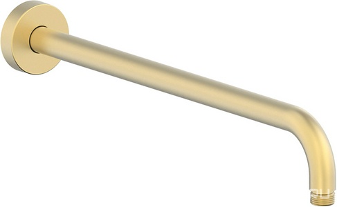 Кронштейн стеновой для верхнего душа, 425мм, 1/2, (цв. шлифованное золото),  ZZ Aqueduto Chuva CHU1150