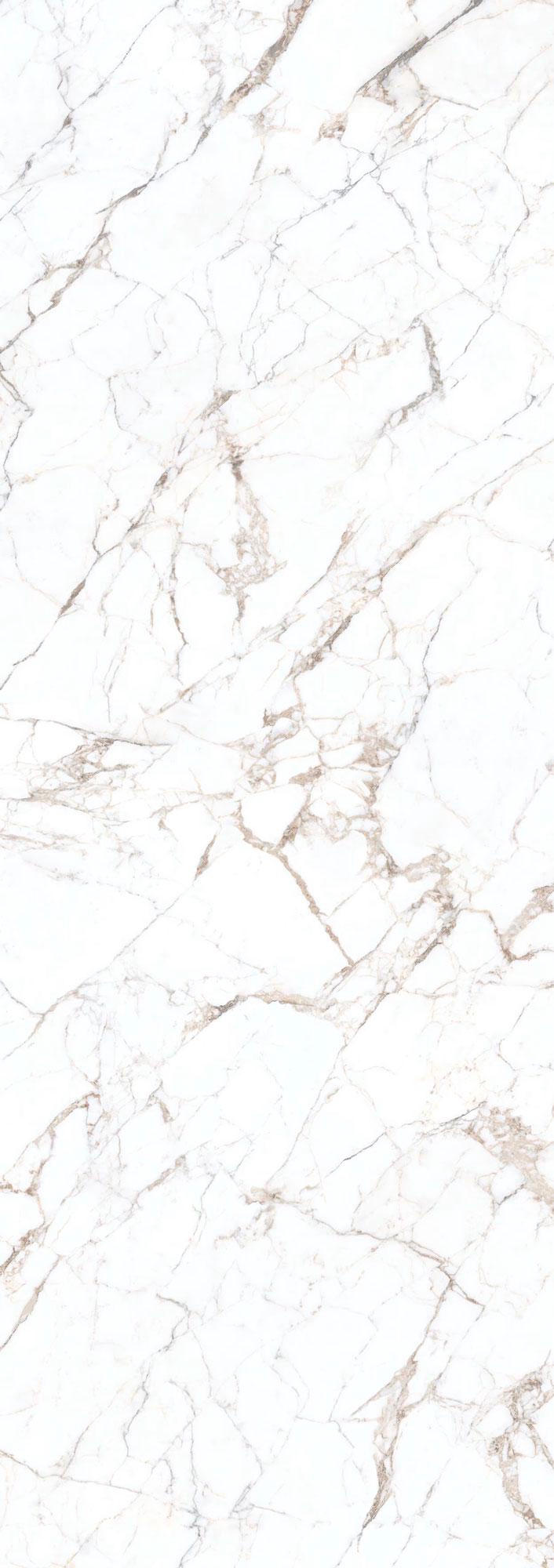 Керамогранит Laminam I Naturali Calacatta Vagli Oro Luc 5.6 mm 100x300 Серый, фото 3