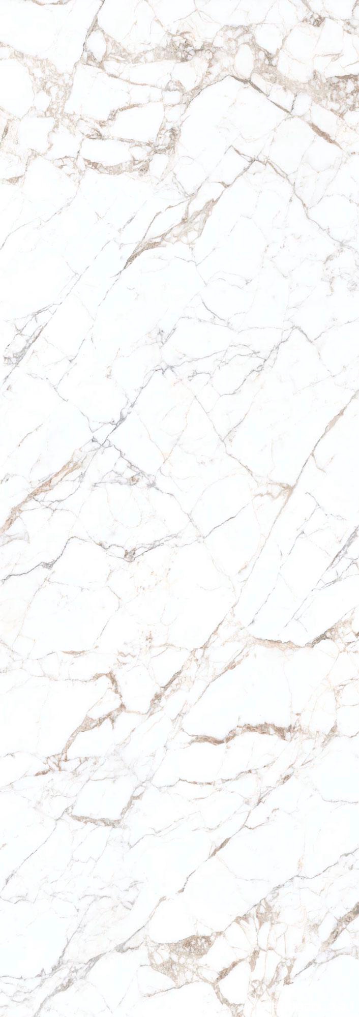 Керамогранит Laminam I Naturali Calacatta Vagli Oro Luc 5.6 mm 100x300 Серый, фото 4